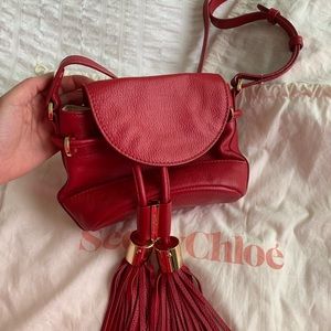 See By Chloe Vicki small bucket crossbody
